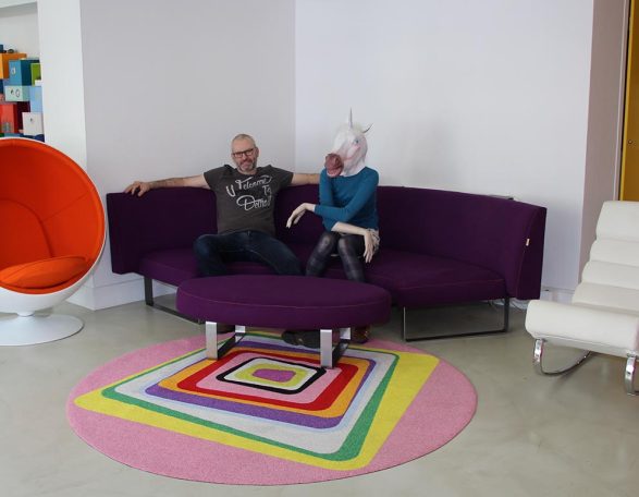 Sofa and carpet PATRICK BOOSZ DESIGN®