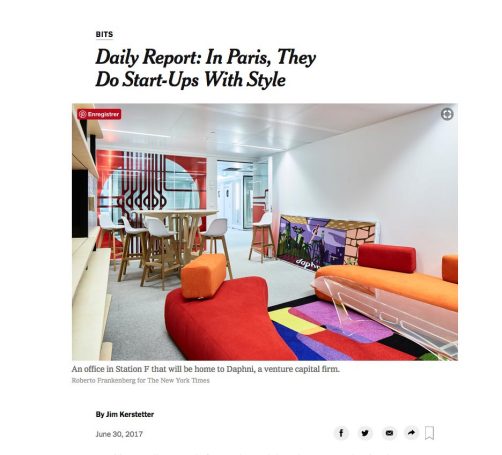 Article New York Times Boosz® PATRICK BOOSZ DESIGN®