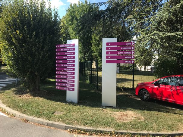 BOOSZ® Signalisation la Gabrielle BOOSZ® Patrick Boosz design