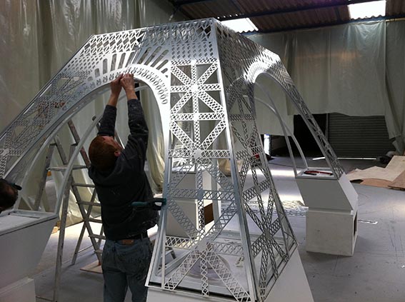 Tour Eiffel show TV PATRICK BOOSZ DESIGN®