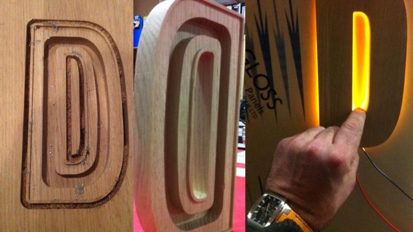 Enseigne bois massif BOOSZ® Patrick Boosz design